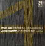Cover for album: Roger Goeb, The Japan Philharmonic Symphony, Akeo Watanabe / Jacob Druckman, Jan De Gaetani, N.Y. Brass Quintet – Symphony No. 4 / Dark Upon The Harp(LP, Stereo)