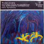 Cover for album: Toscanini + NBC Symphony - Mussorgsky / Dukas – Pictures From An Exhibition / The Sorcerer's Apprentice(LP)