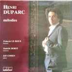 Cover for album: François Le Roux / Danielle Borst / Jeff Cohen (2) • Henri Duparc – Mélodies(LP, Album, Stereo)