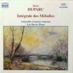 Cover for album: Henri Duparc - Amaryllis Grégoire, Luc Devos – Intégrale Des Mélodies(CD, )