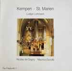 Cover for album: Nicolas De Grigny, Maurice Duruflé - Ludger Lohmann – Kempen - St. Marien(LP, Album, Stereo)