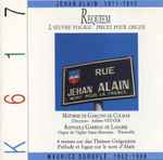 Cover for album: Jehan Alain, Maurice Duruflé, Maîtrise De Garçons De Colmar – Requiem (L'œuvre Vocale - Pieces Pour Orgue)(CD, Album)