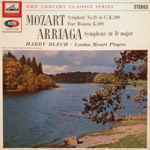 Cover for album: Mozart, Arriaga, Harry Blech, London Mozart Players – Mozart Symphony No.28 In C,K.200, Four Minuets, K.601 Arriaga Symphony In D Major