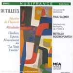 Cover for album: Henri Dutilleux, Paul Sacher, Mstislav Rostropovitch – Mystère De L'Instant / Timbres, Espace, Mouvement / Métaboles(CD, Album)
