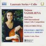 Cover for album: Tatjana Vassilieva, Yumiko Urabe, Stravinsky, Britten, Dutilleux, Debussy – Cello Recital(CD, Album)