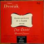 Cover for album: Antonín Dvořák, Quintetto Chigiano – Piano Quintet In A Major, Opus 81