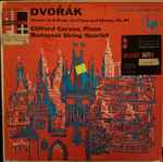 Cover for album: Dvořák / Clifford Curzon , Piano, With The Budapest String Quartet – Quintet In A Major For Piano And Strings, Op. 81(LP)