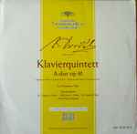 Cover for album: Antonín Dvořák, Janáček Quartet, Eva Bernáthová – Klavierquintett A-Dur Op. 81