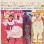Cover for album: The Philadelphia Orchestra, Eugene Ormandy / Enescu, Dvorak, Tchaikovsky – Roumanian Rhapsody No. 1
