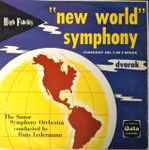 Cover for album: The Sonor Symphony Orchestra ,  Hans Ledermann ,  Antonín Dvořák – New World Symphony. Symphony N0. 5 In E Minor(LP, Mono)