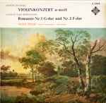 Cover for album: Anton Dvorak / Ludwig van Beethoven, Joan Field ∙ Berliner Symphoniker ∙ Artur Rother – Violinkonzert A-moll / Romanze Nr. 1 G-dur Und Nr. 2 F-dur