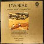 Cover for album: Dvořák - Kohon Quartet of New York University – Chamber Music (Complete) Vol. I