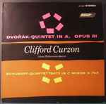 Cover for album: Dvořák / Schubert / Clifford Curzon, Vienna Philharmonic Quartet – Quintet In A, Opus 81 / Quartettsatz In C Minor D.703