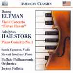 Cover for album: Danny Elfman, Adolphus Hailstork, Sandy Cameron, Stewart Goodyear, Buffalo Philharmonic Orchestra, JoAnn Falletta – Elfman • Hailstork: Concertos(CDr, Album)