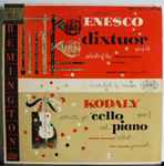 Cover for album: Enesco, Kodaly, Orchestre National De France, Richard Matuschka, Otto Schulhof – Enesco: Dixtuor / Kodaly: Sonata For Cello And Piano