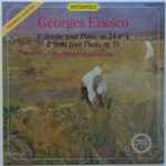 Cover for album: Georges Enesco - Theodor Paraskivesco – 1re Sonate Pour Piano, Op. 24 N° 1 / 2e Sonate Pour Piano, Op. 10(LP)