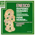 Cover for album: Rhapsodies Roumaines Op. 11 N°1&2 - Poème Roumain Op. 1