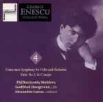 Cover for album: George Enescu - Philharmonia Moldova, Godfried Hoogeveen, Alexandru Lascae – Orchestral Works 4: Concertant Symphony For Cello And Orchestra, Suite No. 2 In C Major(CD, Album)