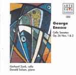 Cover for album: George Enescu - Gerhard Zank, Donald Sulzen – Cello Sonatas Op. 26 Nos. 1 & 2