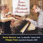 Cover for album: George Enescu, Benjamin Britten, Paul Hindemith, Dmitri Shostakovich – Anna Serova - Filippo Faes(CD, Album)