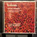 Cover for album: Viviane Spanoghe, André De Groote, George Enescu – 2 Sonatas For Cello And Piano - Nocturne And Saltarello(CD, Album)