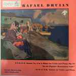 Cover for album: Enesco / Janacek : Rafael Druian, John Simms (3) – Sonata No. 3 In A Minor / Sonata For Violin And Piano(LP)