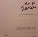 Cover for album: George Enescu En 1927(LP, Compilation, Mono)