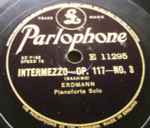 Cover for album: Intermezzo—Op. 117—No. 3 / Bagatelle—Op. 126—No. 6(Shellac, 12