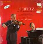 Cover for album: Heifetz, Saint-Saëns / Sibelius / Wieniawski / Rachmaninoff / Falla, Brooks Smith (2) – Sonata No.1 (in D) / Nocturne / Capriccio-Valse / Daisies And Oriental Sketch / Nana And Jota(LP, Album, Repress, Stereo)