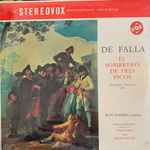Cover for album: Manuel De Falla, Vienna Symphony Orchestra – El Sombrero De Tres Picos(LP, Stereo)