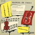 Cover for album: Concerto Pour Clavecin, Flûte, Hautbois, Clarinette, Violon Et Violoncelle / Psyché / Hommage à Debussy / Soneto A Córdoba(10