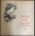 Cover for album: Fauré / Marguerite Long, Trio Pasquier – Quatuor N° 1 En Ut Mineur Pour Piano Et Cordes