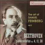 Cover for album: Samuel Feinberg, Beethoven – The Art Of Samuel Feinberg Vol.2(CD, Compilation)