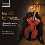 Cover for album: Alfonso Ferrabosco – Richard Boothby, Asako Morikawa – Music To Hear - Music For Lyra Viol From 1609(CD, )
