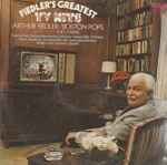 Cover for album: Arthur Fiedler Conducts The Boston Pops Orchestra Guest Artist Chet Atkins – Fiedler's Greatest TV Hits(LP, Compilation, Stereo)