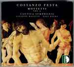 Cover for album: Costanzo Festa - Cantica Symphonia, Giuseppe Maletto, Kees Boeke – Mottetti Vol.2(CD, )