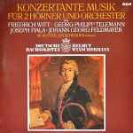 Cover for album: Friedrich Witt, Joseph Fiala, Georg Philipp Telemann, Johann Georg Feldmayer – Konzertante Musik Für 2 Hörner Und Orchester