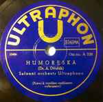 Cover for album: Dr. A. Dvořák, Zdeněk Fibich - Salonní Orchestr Ultraphonu – Humoreska / Poëm(Shellac, 10