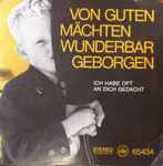 Cover for album: Siegfried Fietz, HSW-Studio Orchester – Von Guten Mächten Wunderbar Geborgen - Ich Habe Oft An Dich Gedacht(7