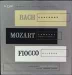 Cover for album: Bach / Mozart / Fiocco, Arthur Grumiaux, Gregory Tucker – Chaconne / Sonatas / Allegro