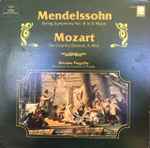 Cover for album: Mendelssohn / Mozart – Nicolas Flagello, Orchestra Da Camera Di Roma – String Symphony No. 8 In D Major / Six Country Dances, K. 462(LP, Stereo)