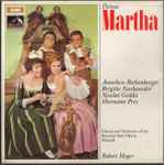 Cover for album: Flotow - Anneliese Rothenberger, Brigitte Fassbaender, Nicolai Gedda, Hermann Prey - Chorus And Orchestra Of The Bavarian State Opera, Munich - Robert Heger – Martha