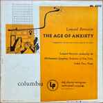 Cover for album: Leonard Bernstein Conducting The Philharmonic-Symphony Orchestra Of New York - Lukas Foss – The Age Of Anxiety (Symphony No. 2 For Piano And Orchestra After W. H. Auden)(LP, Mono)