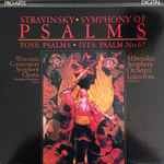 Cover for album: Stravinsky, Foss, Ives – Symphony of Psalms