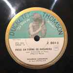 Cover for album: Maurice Gendron Et Jean Françaix – Pièce En Forme De Habanera / Rondino Staccato(Shellac, 10
