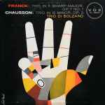 Cover for album: Franck / Chausson, Trio Di Bolzano – Trio In F Sharp Major, Op. 1 No. 1 / Trio In G Minor, Op. 3(LP, Mono)