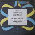 Cover for album: César Franck, Erich Leinsdorf, The Robin Hood Dell Orchestra Of Philadelphia – Symphony In D Minor