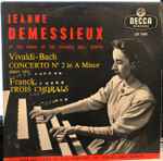 Cover for album: Jeanne Demessieux, Vivaldi - Bach, Franck – Concerto No.2 In A Minor (BMV 593) / Trois Chorals