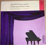 Cover for album: Wolfgang Amadeus Mozart, César Franck – Klavierkonzert C-moll KV 491 / Symphonische Variationen Für Klavier Und Orchester(LP, Mono)
