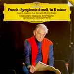Cover for album: Franck, Saint-Saëns, Orchestre National De France, Leonard Bernstein – Symphonie In D-moll/in D-minor